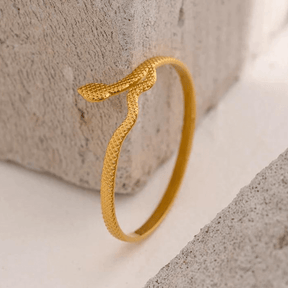 Bracelete Cobra com Textura