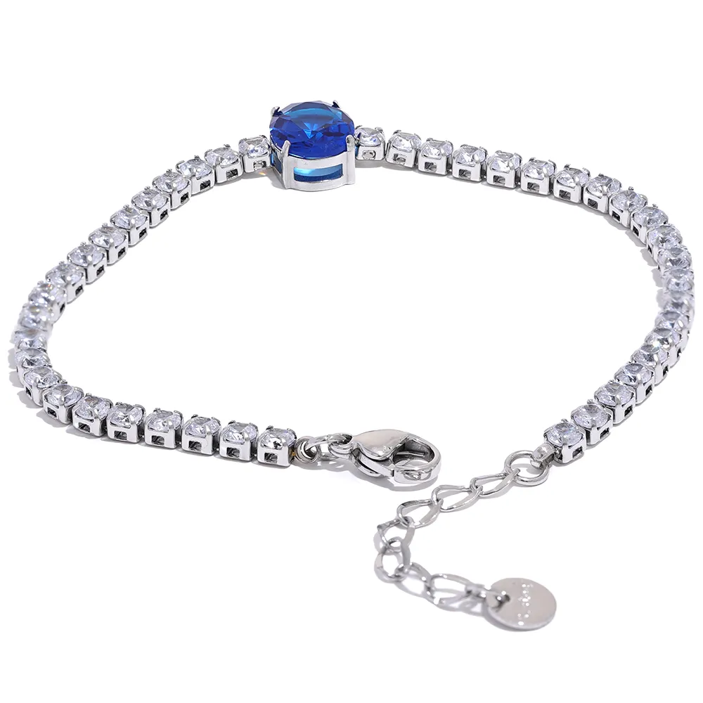 Pulseira Riviera com Zircônia